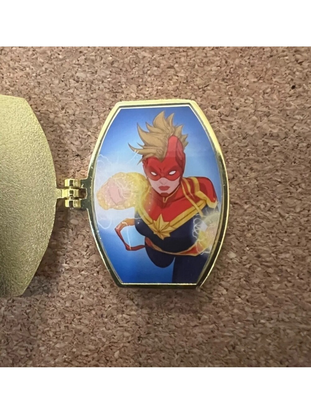 Disney Pin Loungefly Marvel Infinity Stone Captain Marvel